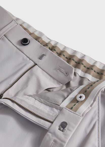 Technical Jersey Stretch Trouser Stone - Paul Stuart