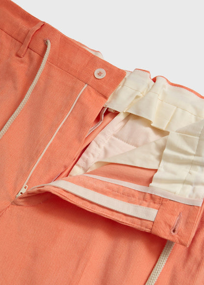 Drawstring Corduroy Pant Grass - Paul Stuart