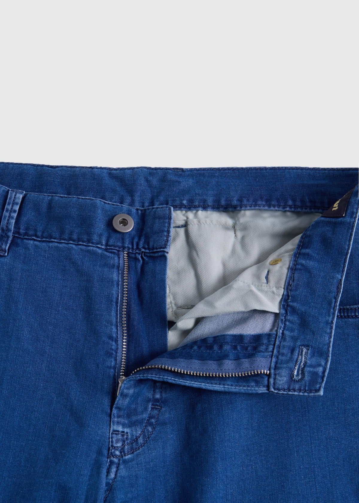 Cotton Five-Pocket Denim Blue - Paul Stuart
