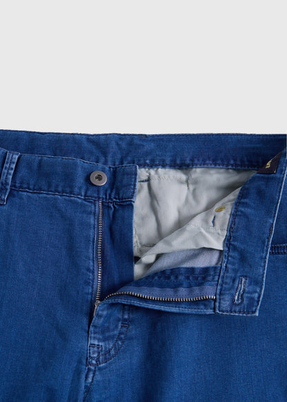 Cotton Five-Pocket Denim Blue - Paul Stuart