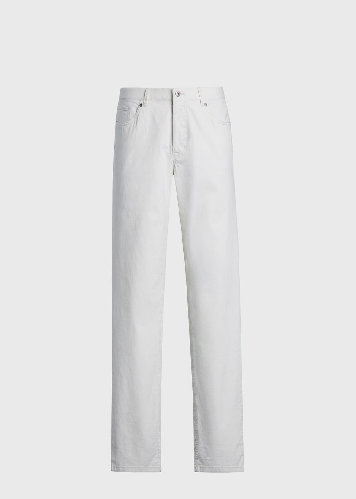 Cotton Five-Pocket Trouser Khaki - Paul Stuart