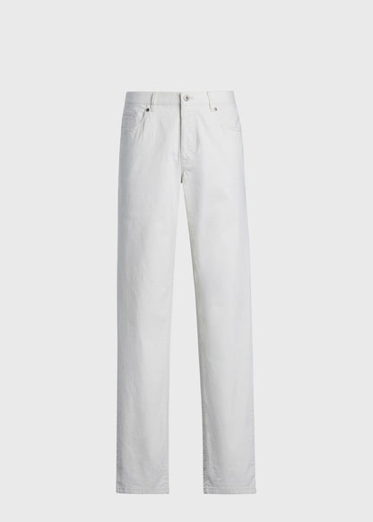 Cotton Five-Pocket Trouser Khaki - Paul Stuart
