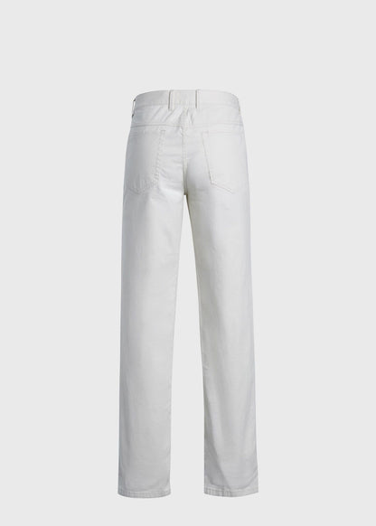 Cotton Five-Pocket Trouser Khaki - Paul Stuart