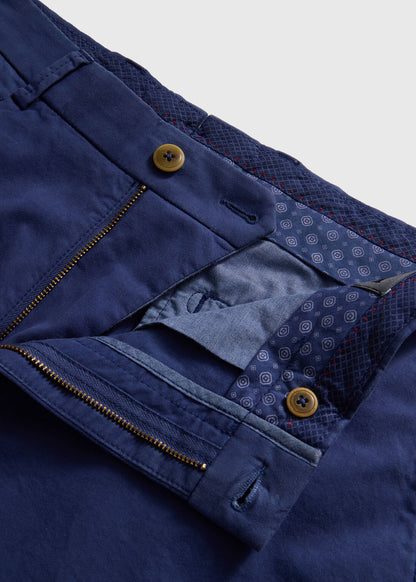 Cotton Twill Logo Short Bone - Paul Stuart