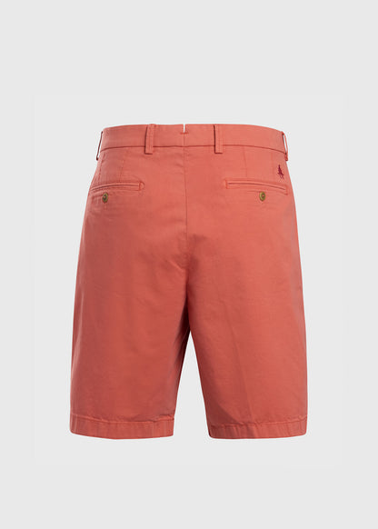 Cotton Twill Logo Short Bone - Paul Stuart