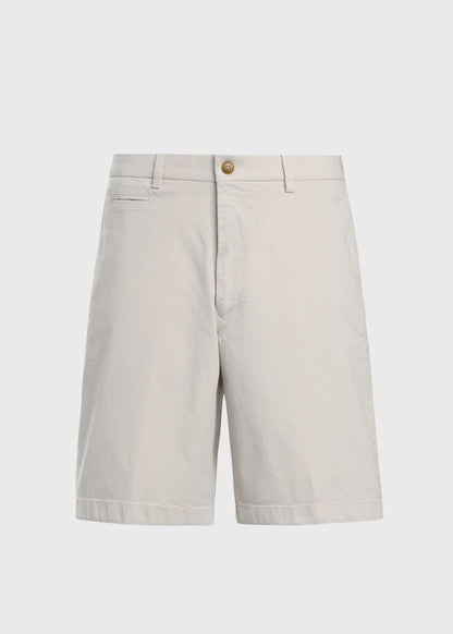 Cotton Twill Logo Short Bone - Paul Stuart