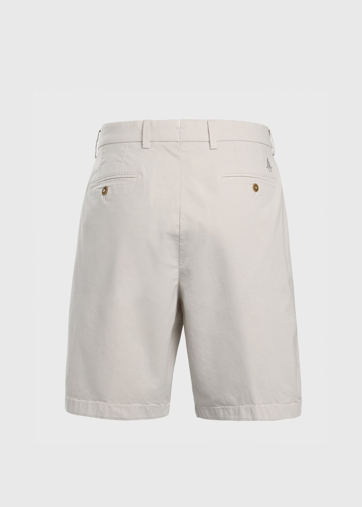 Cotton Twill Logo Short Bone - Paul Stuart