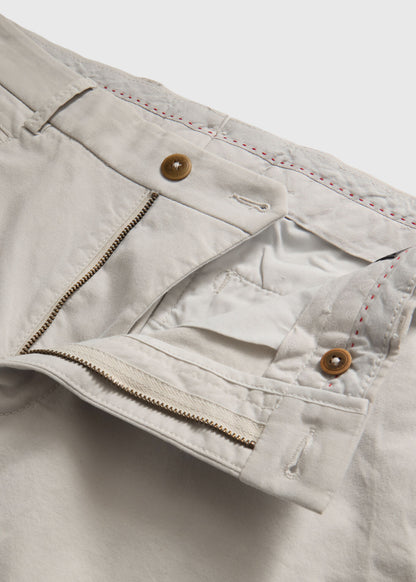 Cotton Twill Logo Short Bone - Paul Stuart