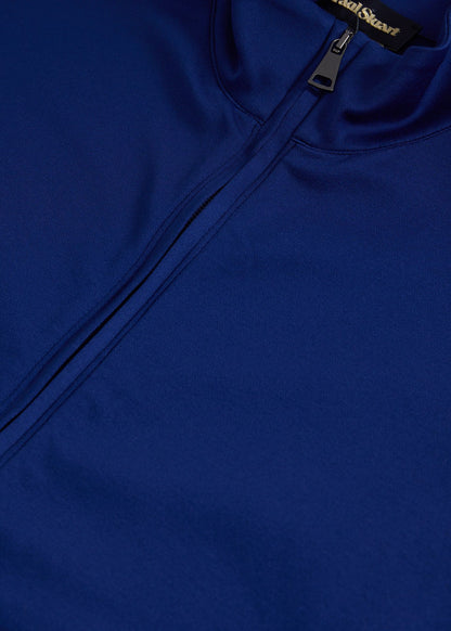 Performance Zip-Up Vest Blue - Paul Stuart
