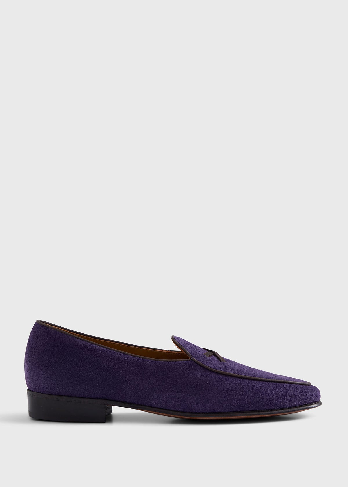 Francisco Suede Loafer Light Grey - Paul Stuart