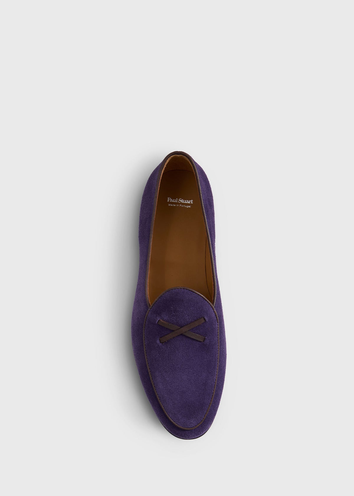 Francisco Suede Loafer Light Grey - Paul Stuart