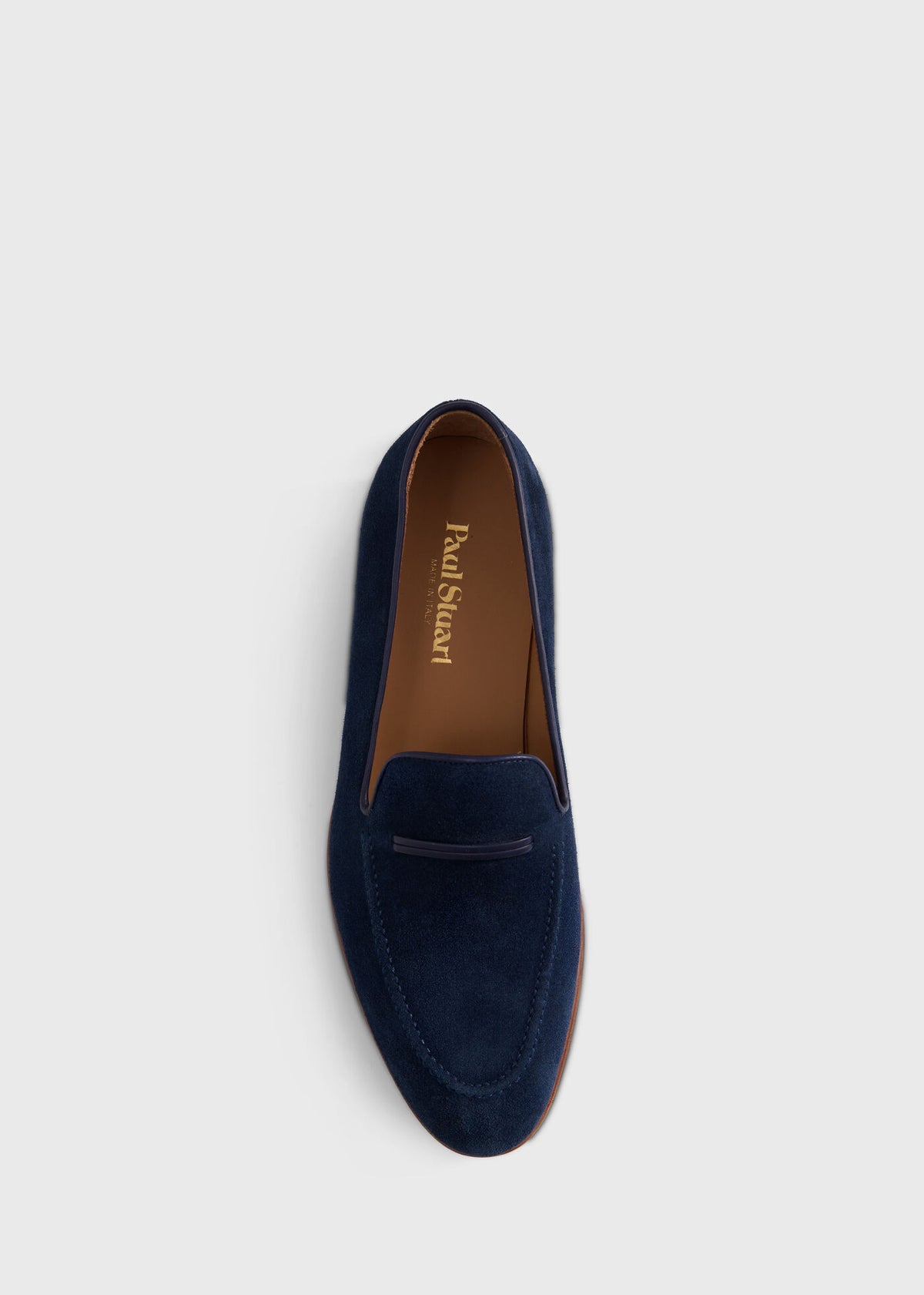 Skylar Suede Loafer Dark Blue - Paul Stuart