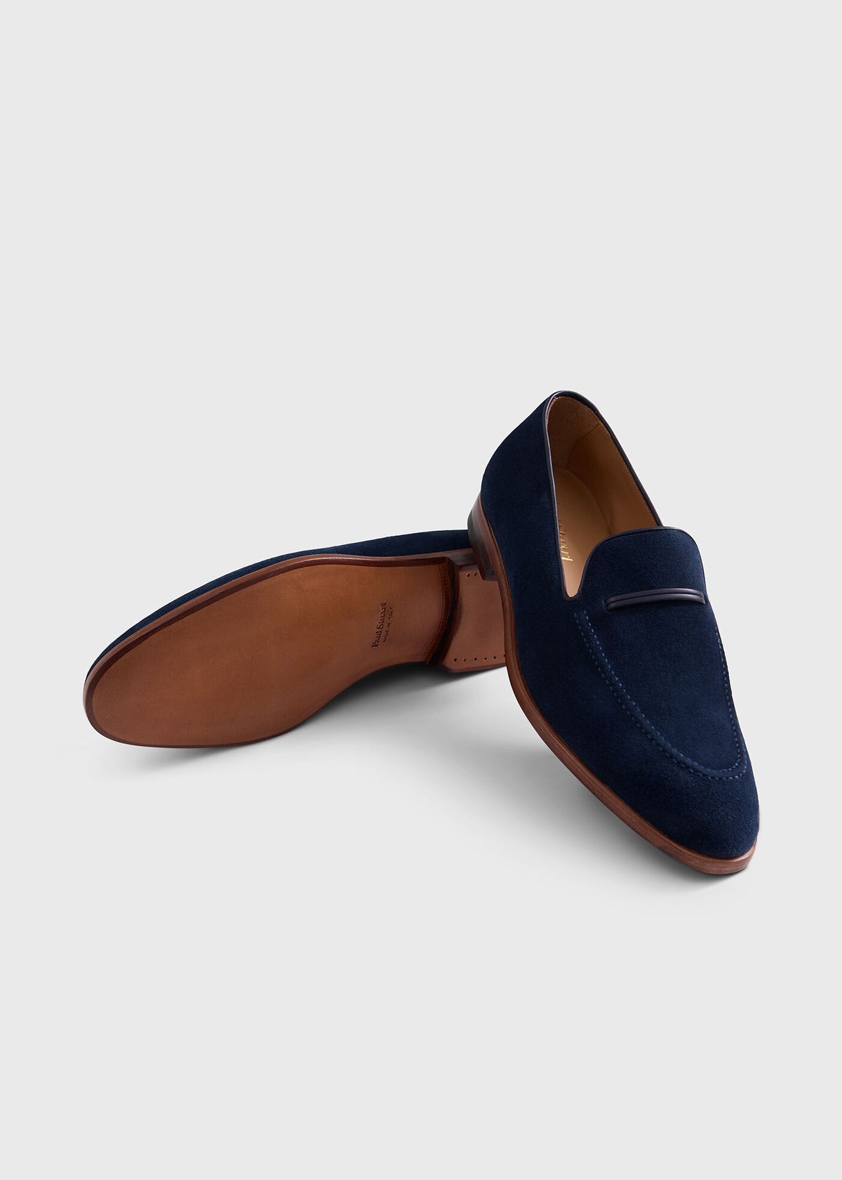 Skylar Suede Loafer Dark Blue - Paul Stuart