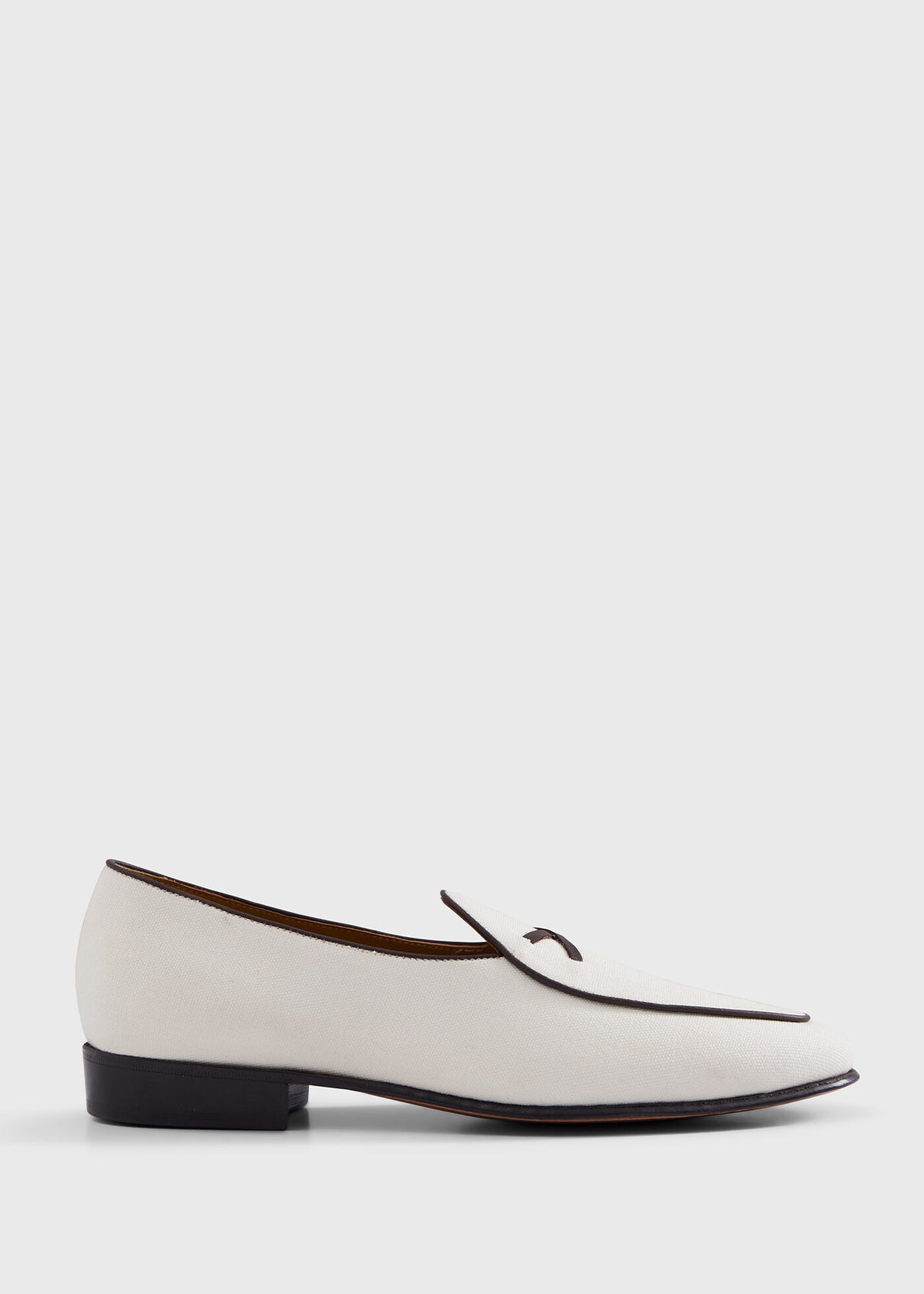 Francisco Canvas Loafer Cream - Paul Stuart