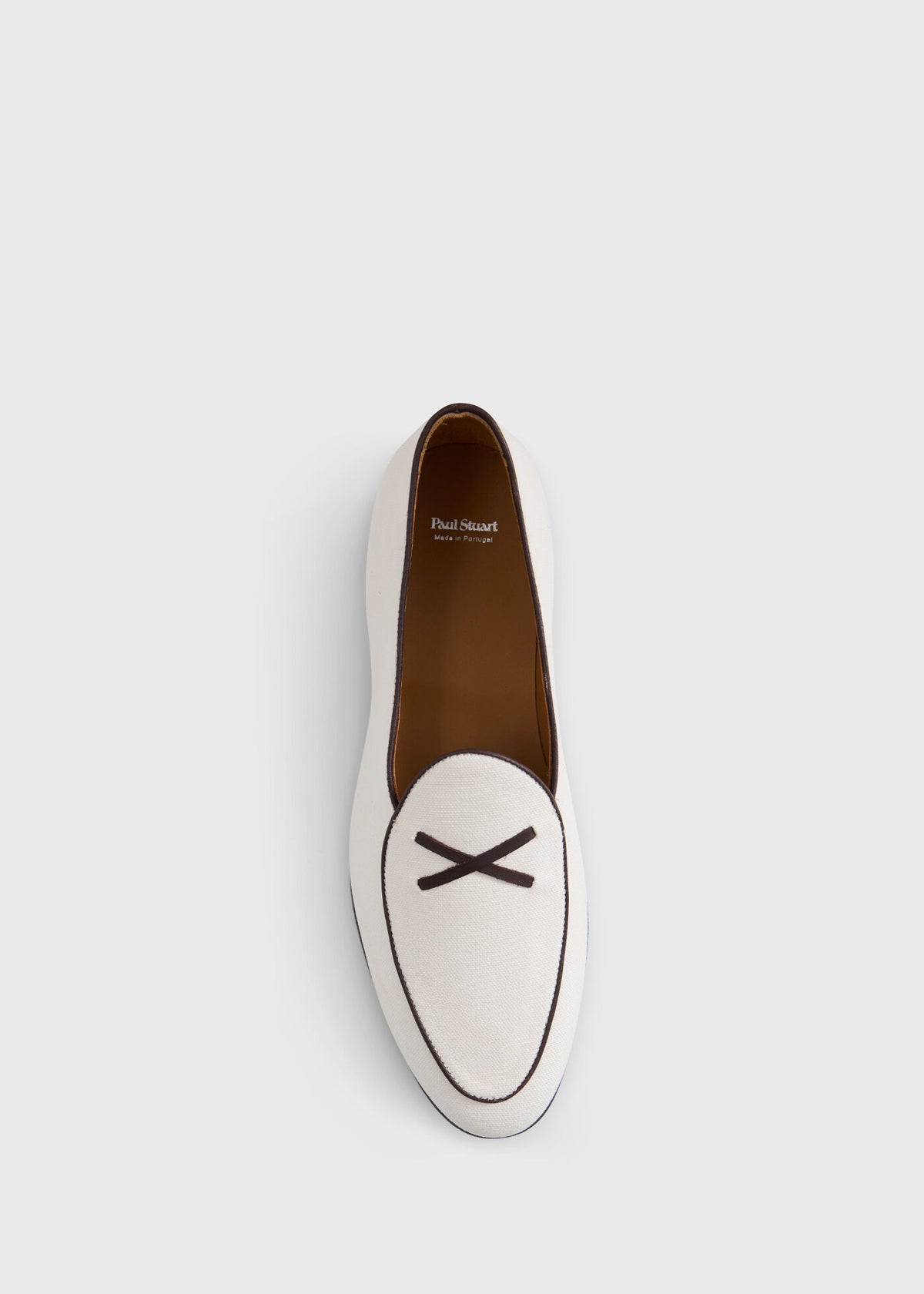 Francisco Canvas Loafer Cream - Paul Stuart