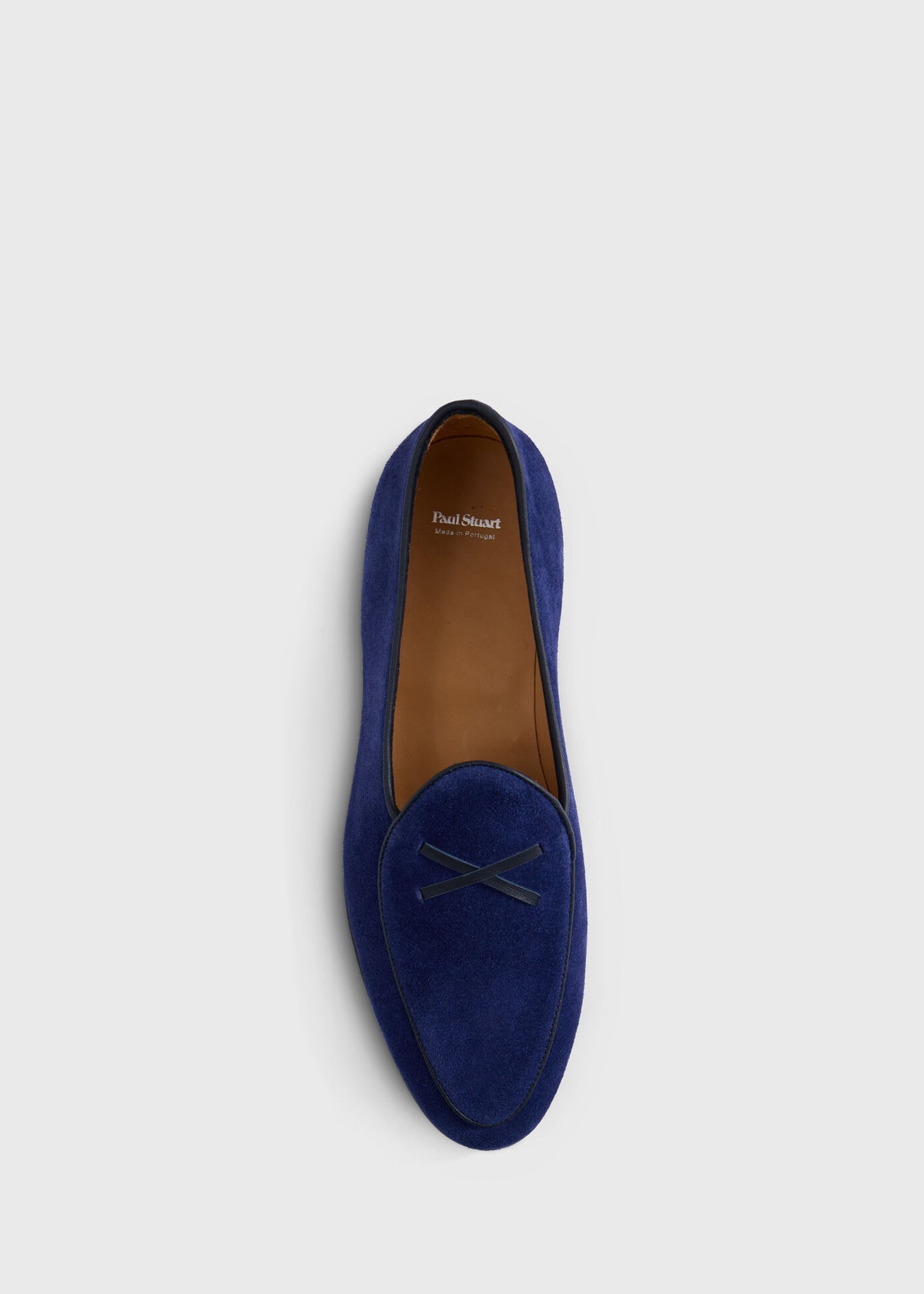 Francisco Suede Loafer Light Grey - Paul Stuart