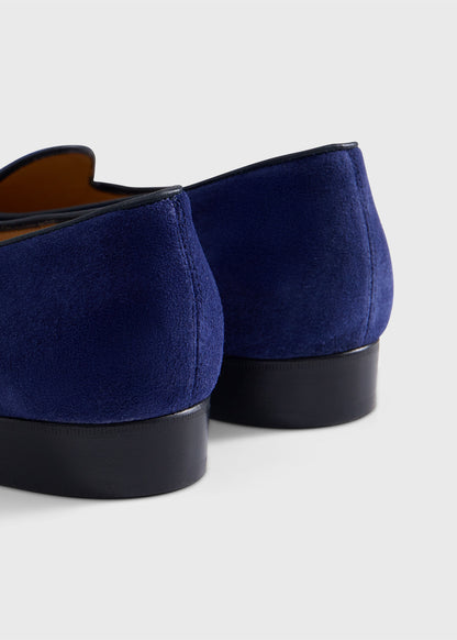 Francisco Suede Loafer Light Grey - Paul Stuart