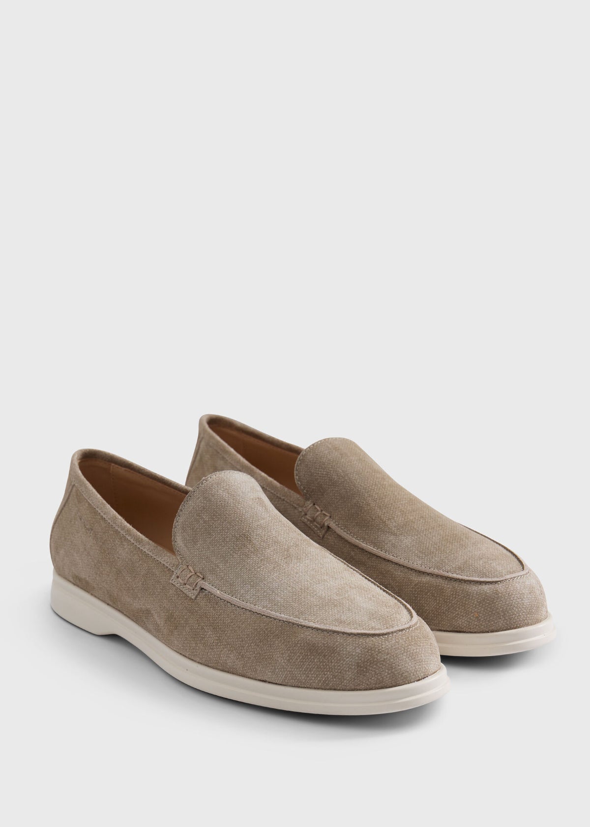 Lord Suede Loafer Blue - Paul Stuart