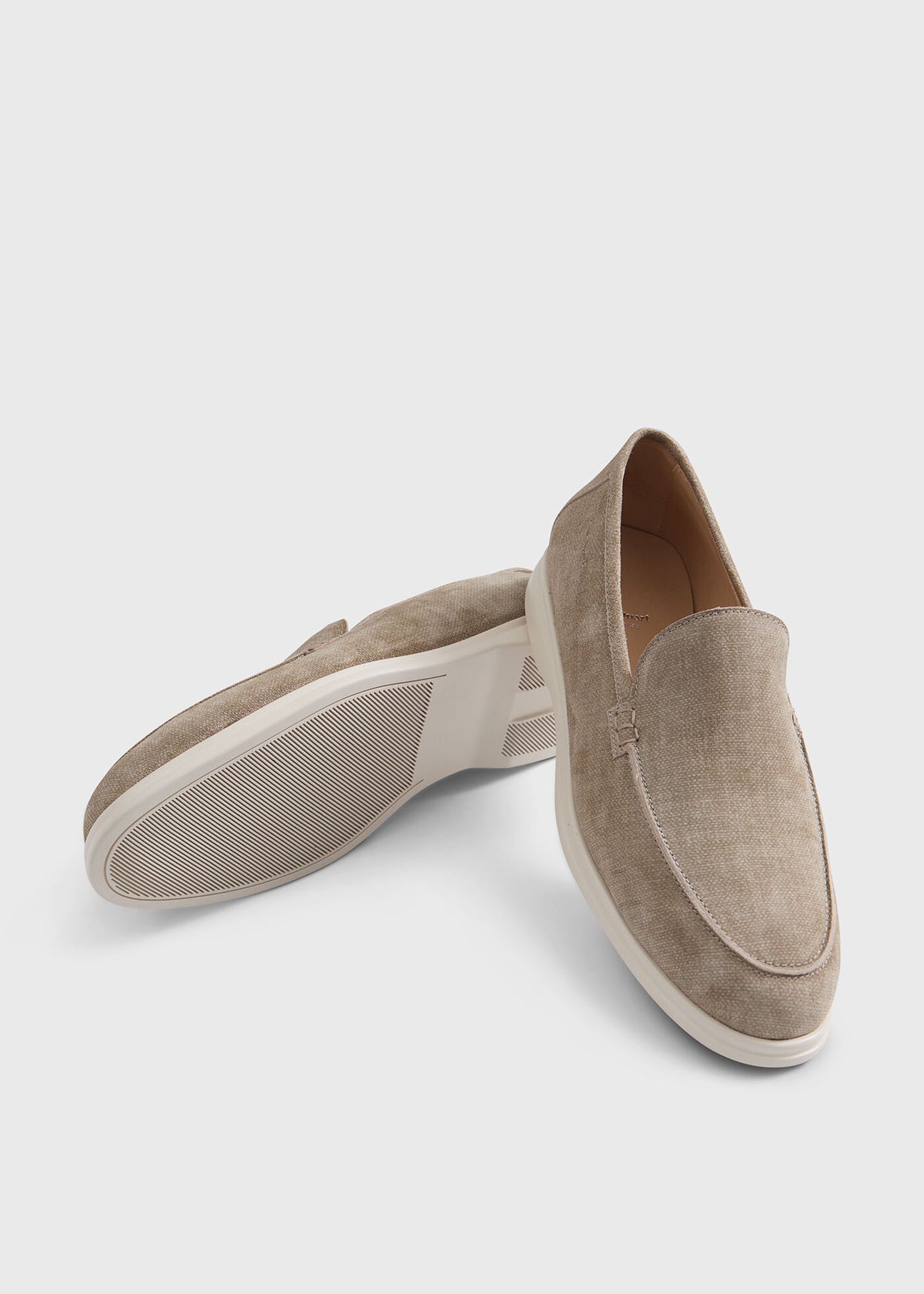 Lord Suede Loafer Blue - Paul Stuart