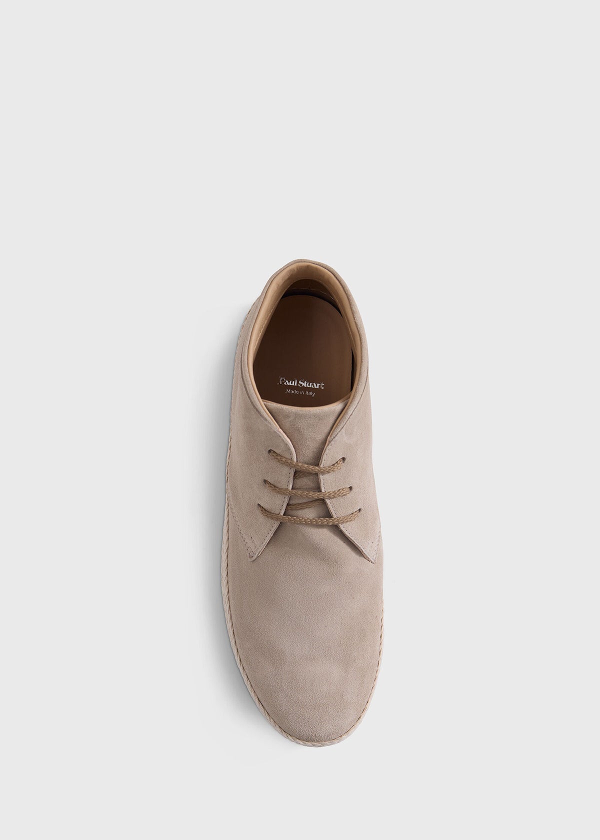 Geko Suede Espadrille Boot Light Beige - Paul Stuart