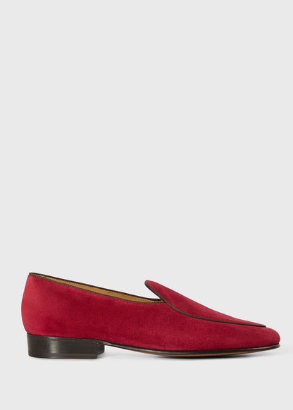 Felix II Suede Loafer Red - Paul Stuart