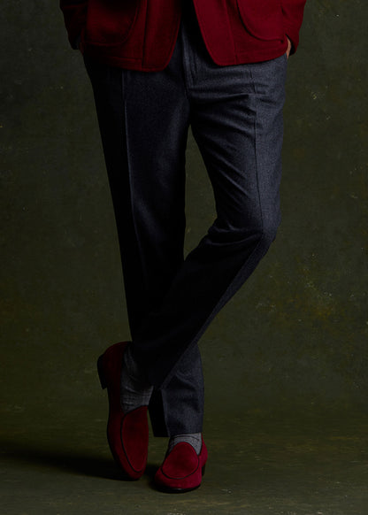 Felix II Suede Loafer Red - Paul Stuart