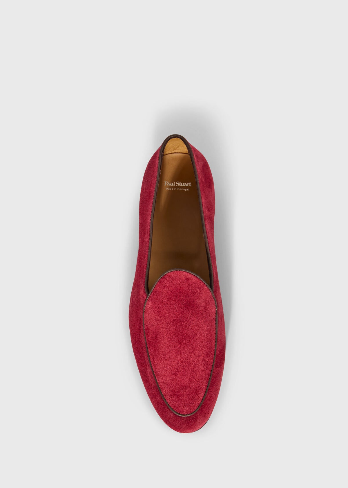 Felix II Suede Loafer Red - Paul Stuart