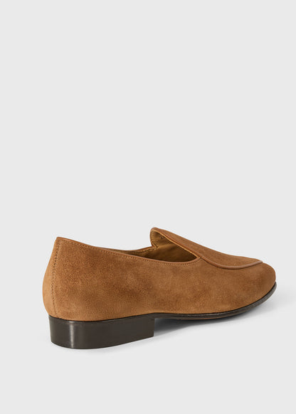 Felix II Suede Loafer Red - Paul Stuart