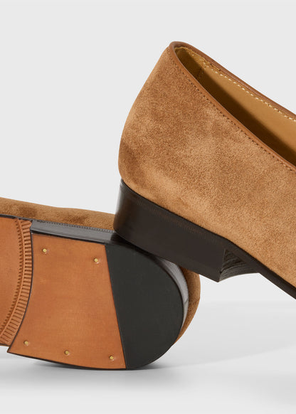 Felix II Suede Loafer Red - Paul Stuart