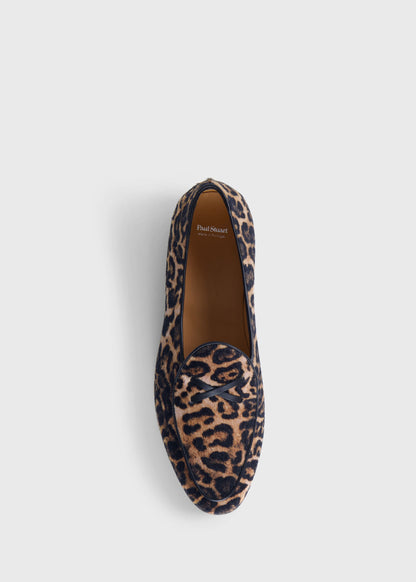 Francisco II Animal Print Loafer Brown - Paul Stuart