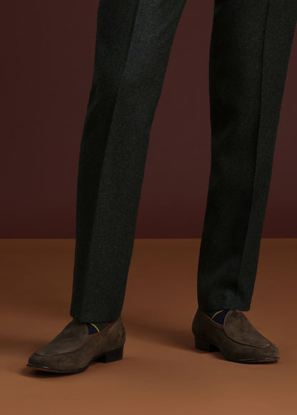 Felix Suede Loafer Black, unselectable - Paul Stuart