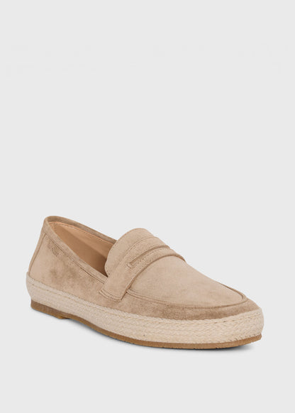 Lloyd Espadrille Penny Loafer Beige - Paul Stuart