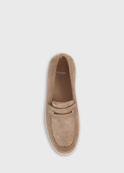 Lloyd Espadrille Penny Loafer Beige - Paul Stuart