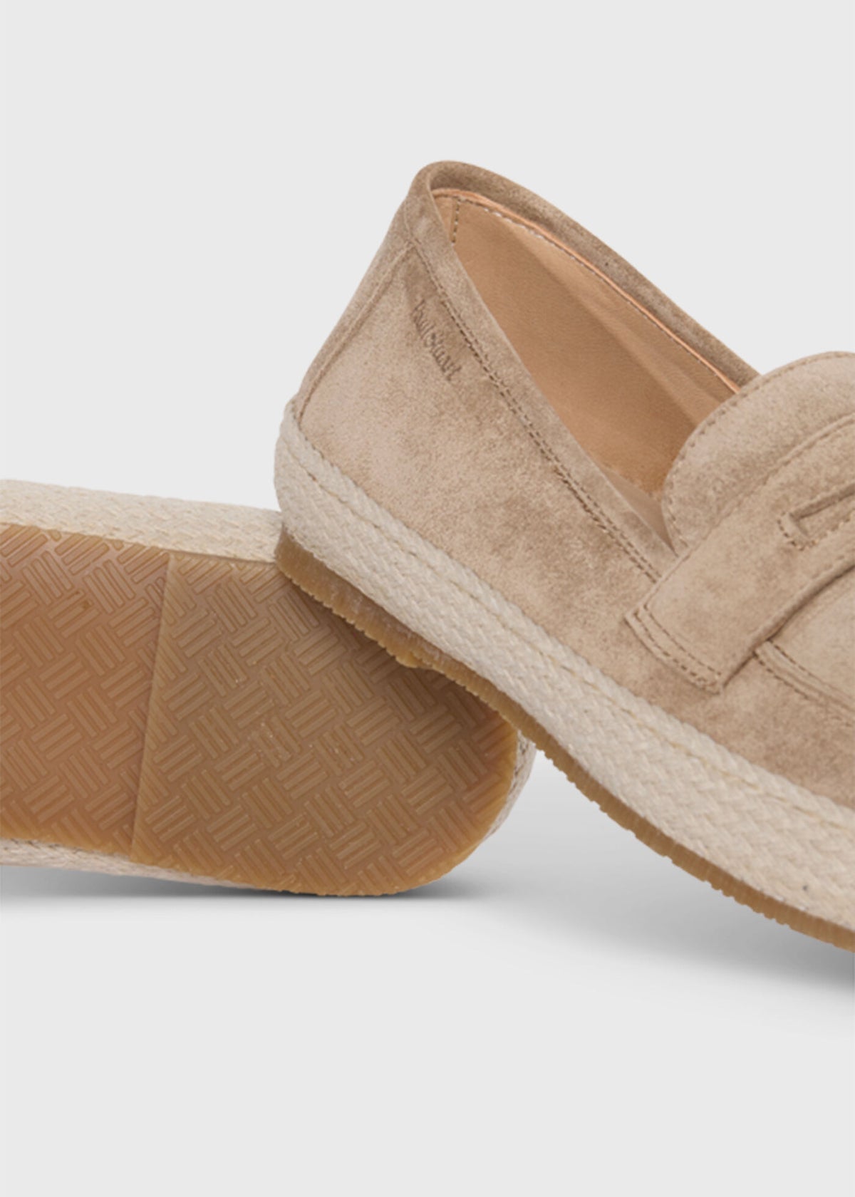 Lloyd Espadrille Penny Loafer Beige - Paul Stuart