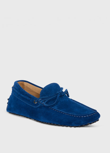Dino Suede Driving Moccasin WHITE, unselectable - Paul Stuart