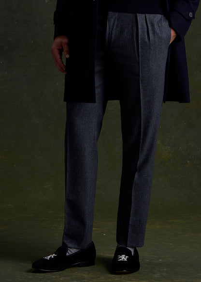 Travis Velvet Lion Slip-on Black - Paul Stuart