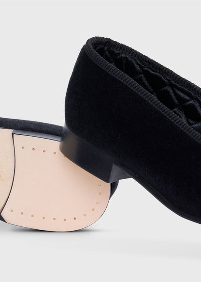 Travis Velvet Lion Slip-on Black - Paul Stuart