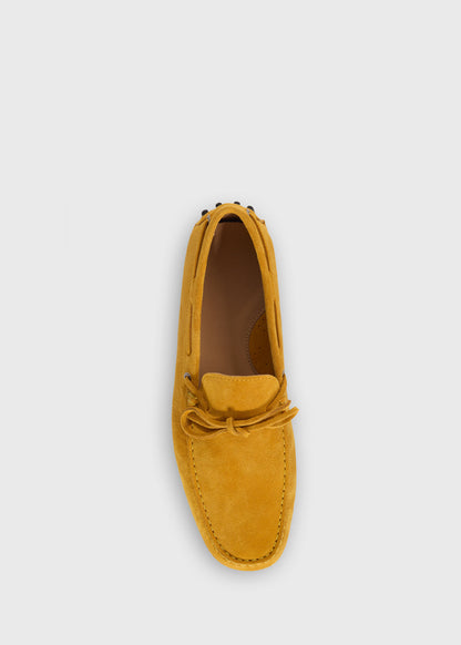 Dino Suede Driving Moccasin WHITE, unselectable - Paul Stuart