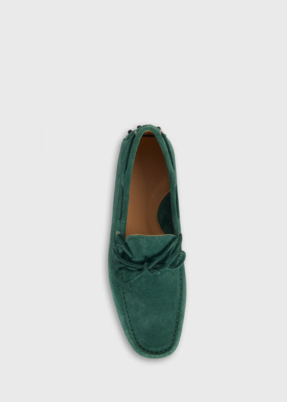 Dino Suede Driving Moccasin WHITE, unselectable - Paul Stuart