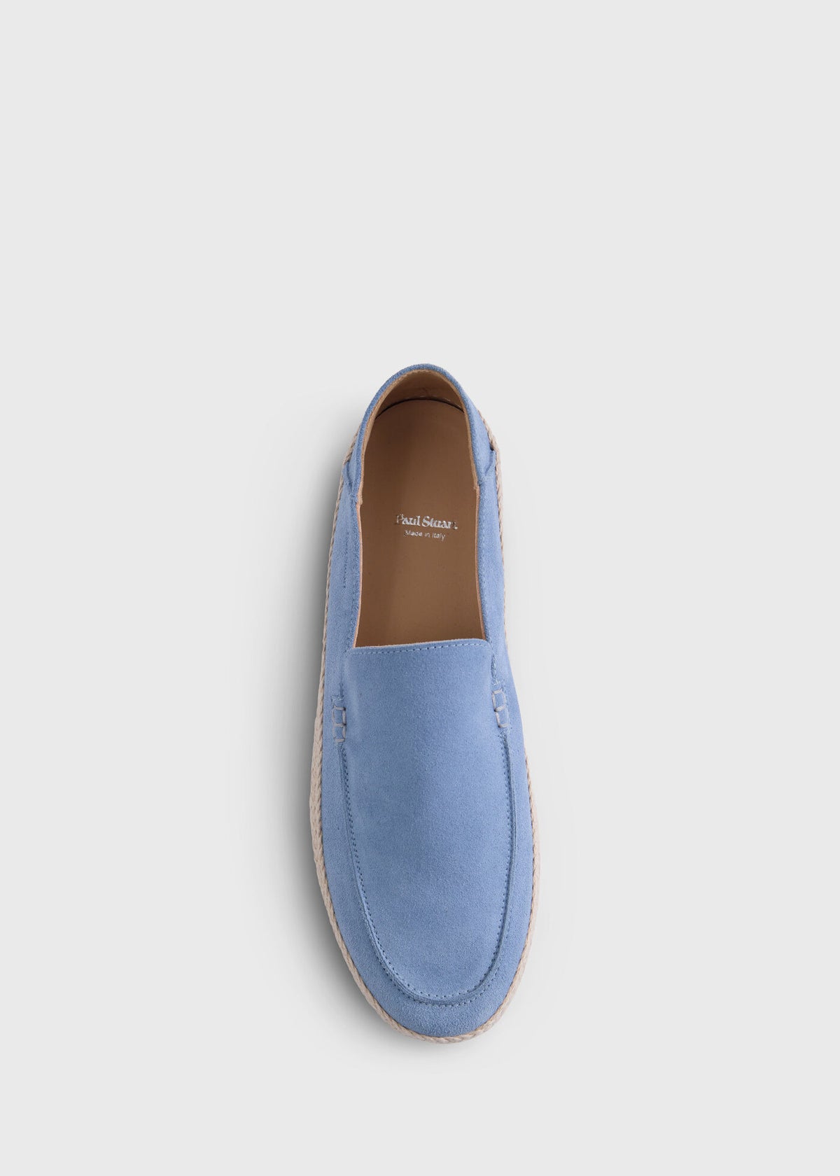 St. Croix Suede Espadrille Blue/Sky - Paul Stuart