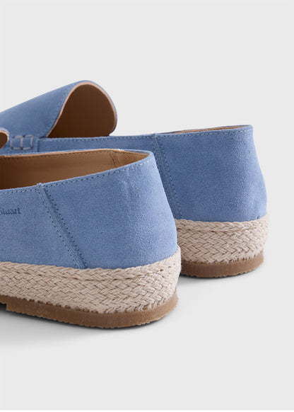 St. Croix Suede Espadrille Blue/Sky - Paul Stuart