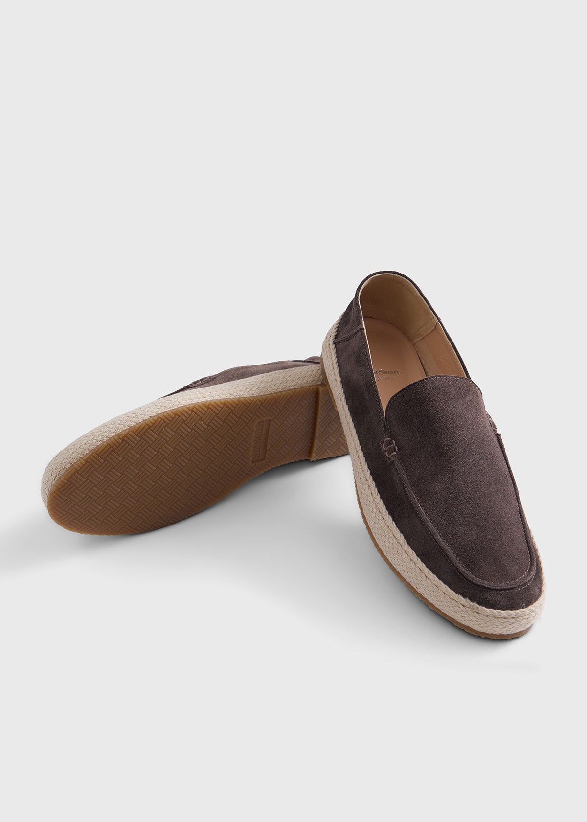 St. Croix Suede Espadrille Blue/Sky - Paul Stuart