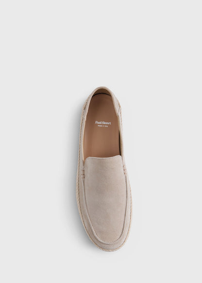 St. Croix Suede Espadrille Blue/Sky - Paul Stuart