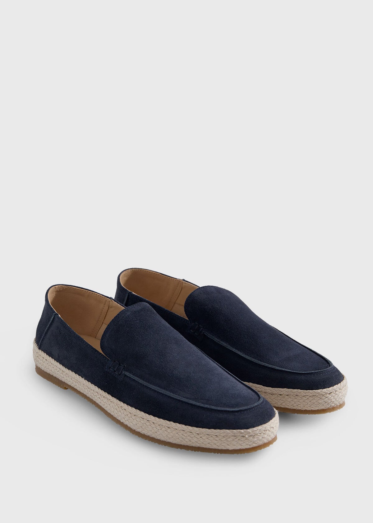St. Croix Suede Espadrille Blue/Sky - Paul Stuart
