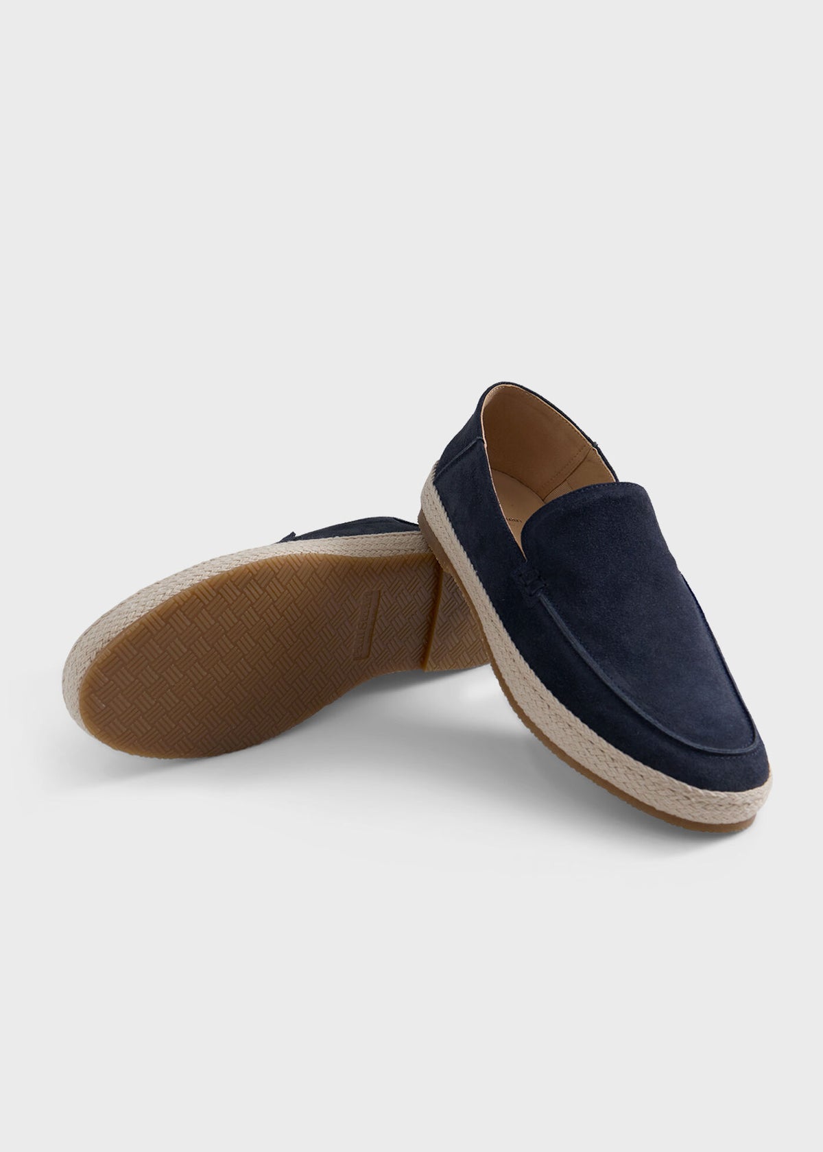 St. Croix Suede Espadrille Blue/Sky - Paul Stuart