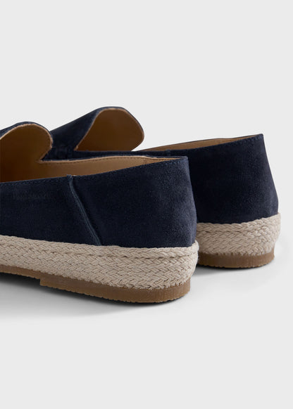 St. Croix Suede Espadrille Blue/Sky - Paul Stuart