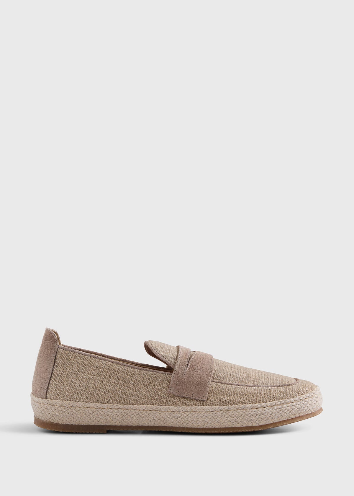 Lance Espadrille Penny Loafer Beige - Paul Stuart