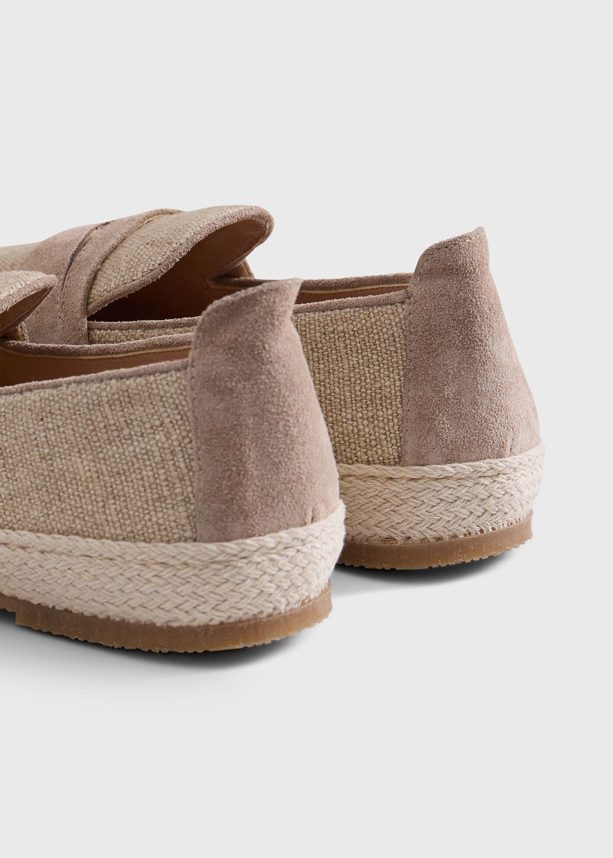 Lance Espadrille Penny Loafer Beige - Paul Stuart