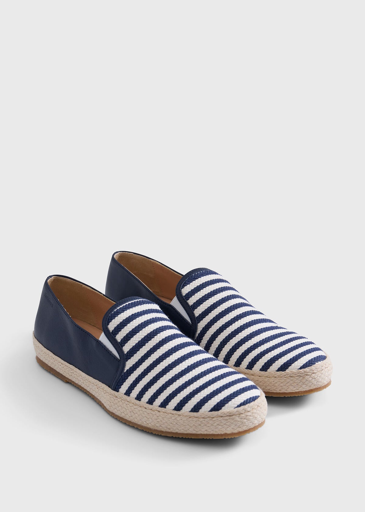 Leonida Striped Espadrille Blue - Paul Stuart