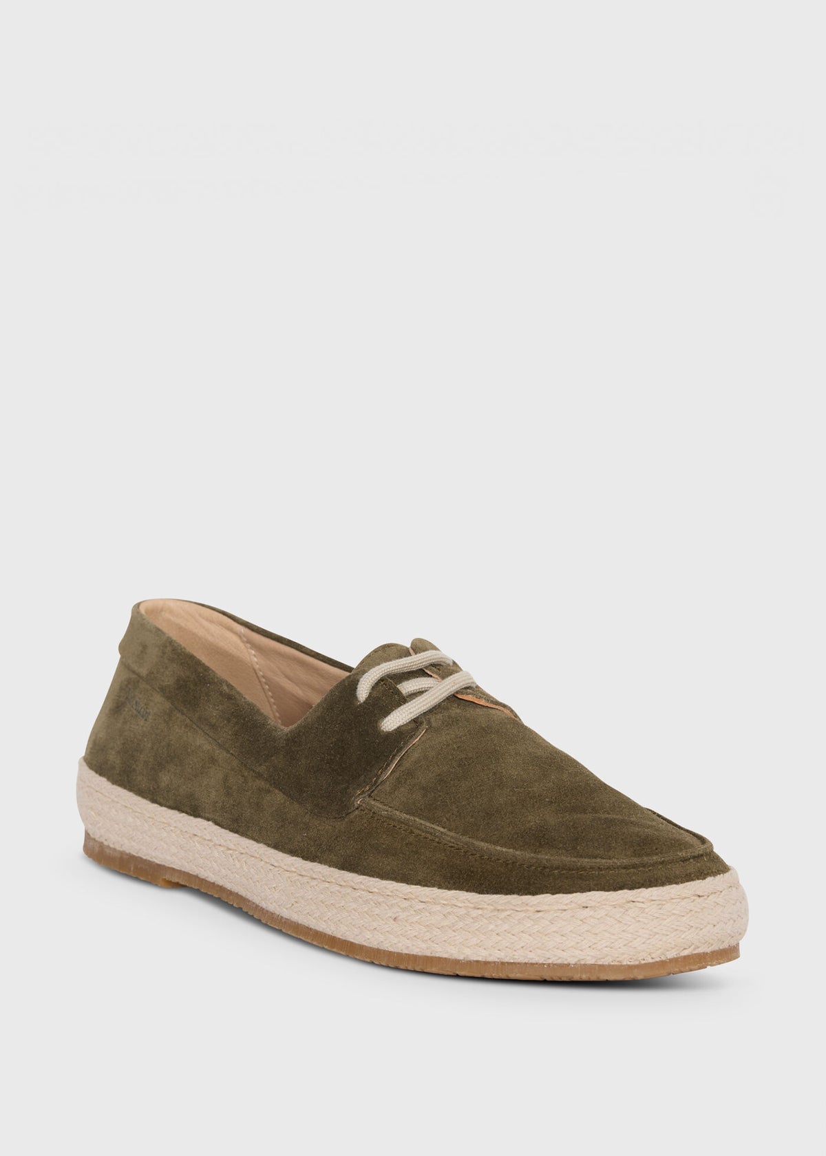 Gino Lace Up Espadrille Brown - Paul Stuart